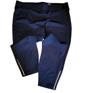 Torrid Black Slim Fix Pixie Pant With Zip Ankle Detail Plus Size 4X - NWT